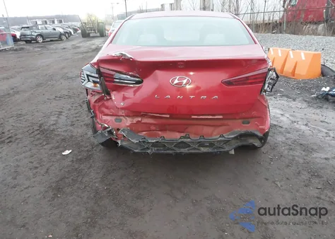2019 Hyundai Elantra Se z USA, uszkodzony, nr VIN KMHD74LF3KU791197